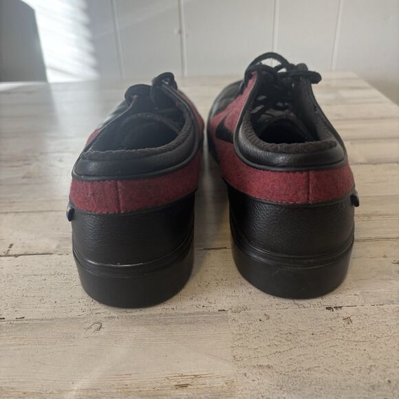 Nike x Pendleton Mens Black/Red 10.5 SB Zoom Air Stefan Janoski Leather Sneakers - Picture 6 of 15